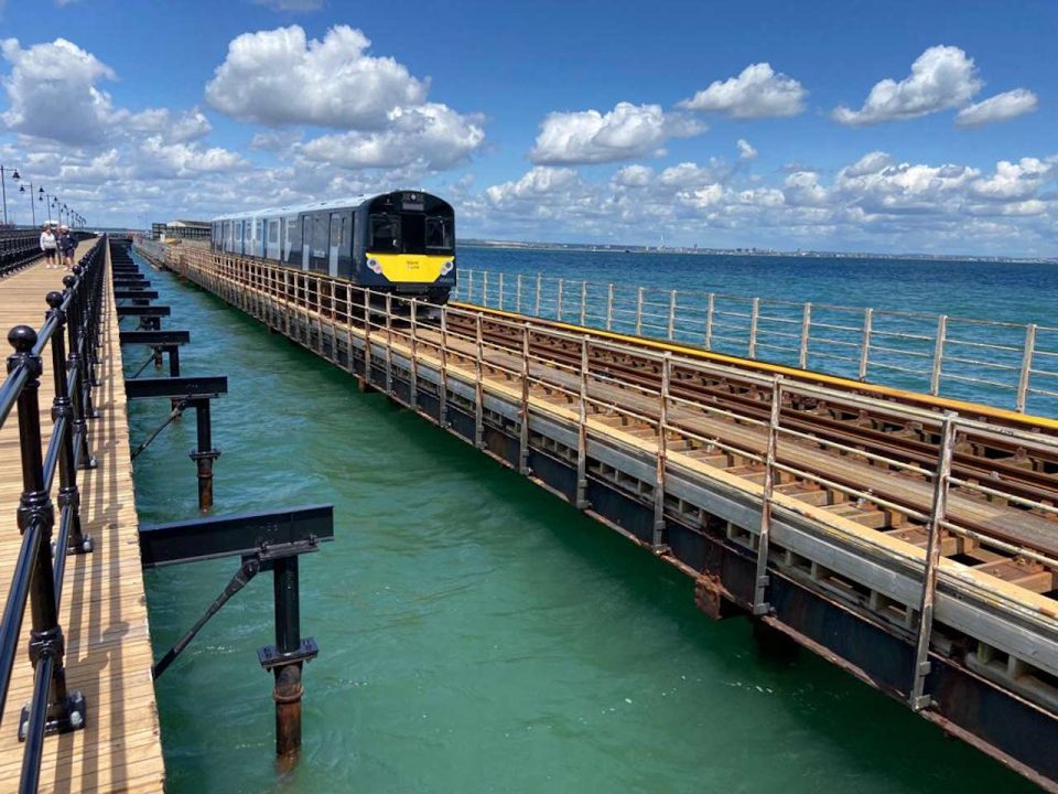 Ryde Pier with SWR train