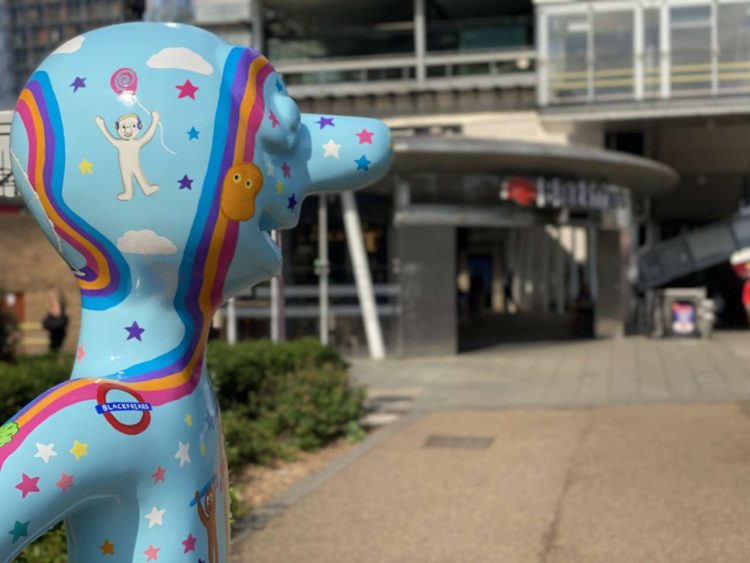 Thameslinks MOrph at Blackfriars station