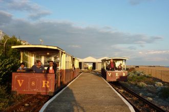 Local dignitaries visit Cambrian Heritage Railways