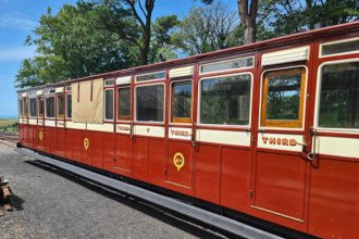 Lynton & Barnstaple Railway Restoring Heritage Coach 7