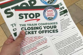 RMT Union ‘prevented’ from campaigning against railway ticket office closures in Cumbria