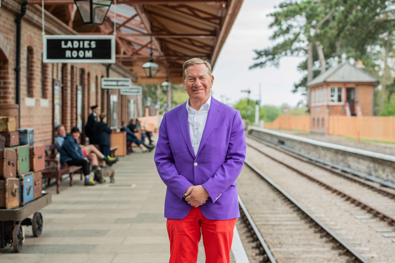 Michael Portillo on the GWSR