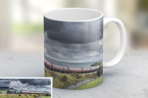 Steam train mug featuring 45562 Alberta - Image 2