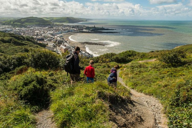 Aberystwyth Cliff Landscape