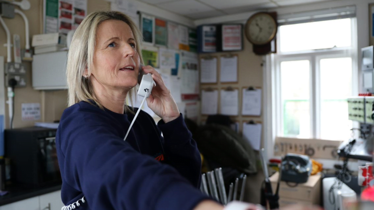 Alison Badrock, signaller // Credit: Network Rail