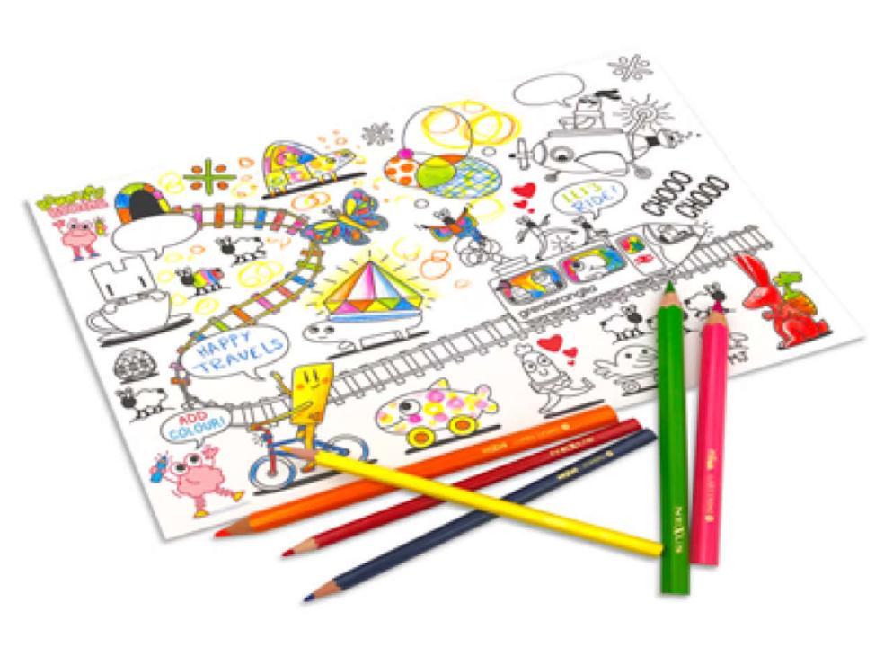 Bouncing Brains colouring book