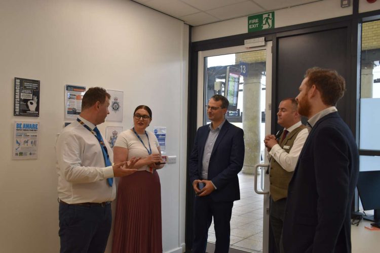 Delegates inside Safer Hull Paragon Hub