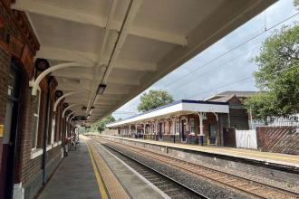 Cheshire station’s heritage platform canopies restored for passengers