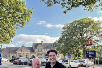 Rail Minister Huw Merriman visits The Bentham Line