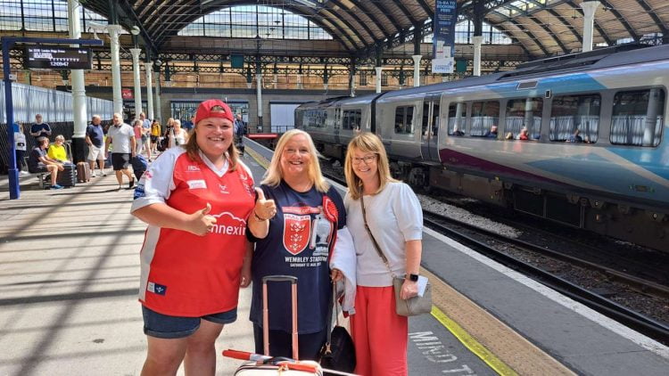 Hull Kingston Rovers fans travel with Hull Trains