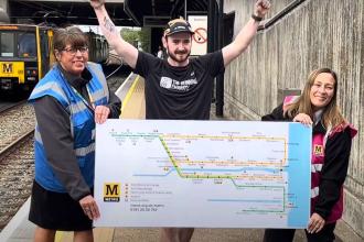 Marathon man to run length of Tyne & Wear Metro for charity