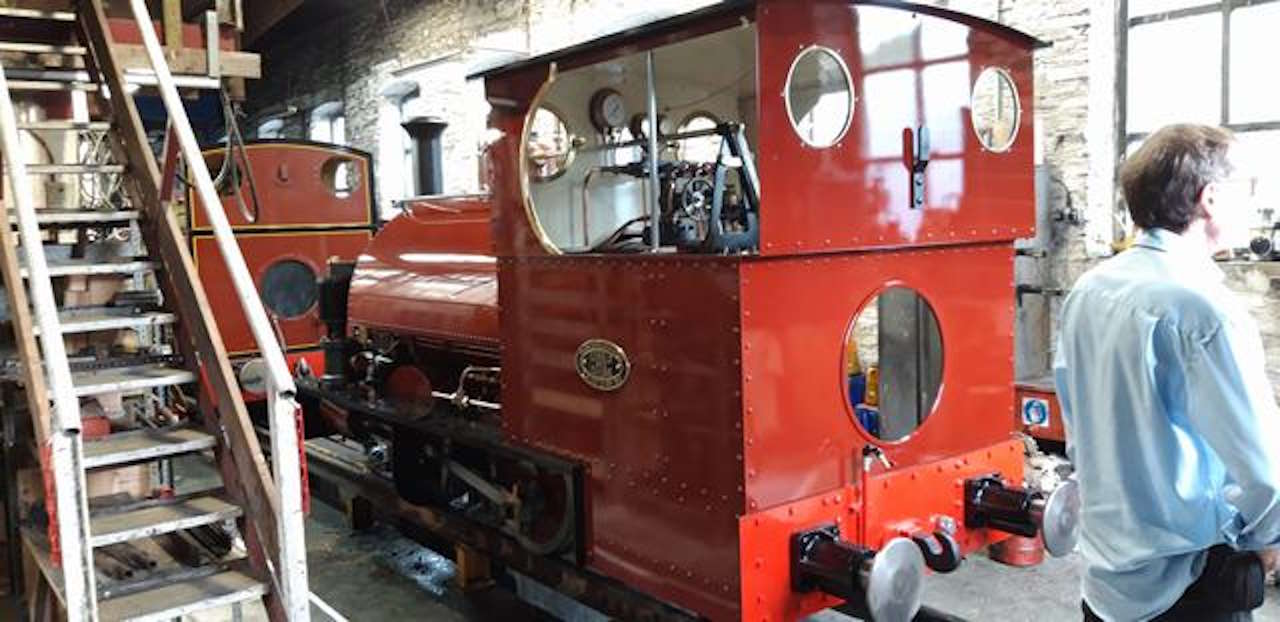 Corris Railway welcomes new Falcon steam locomotive