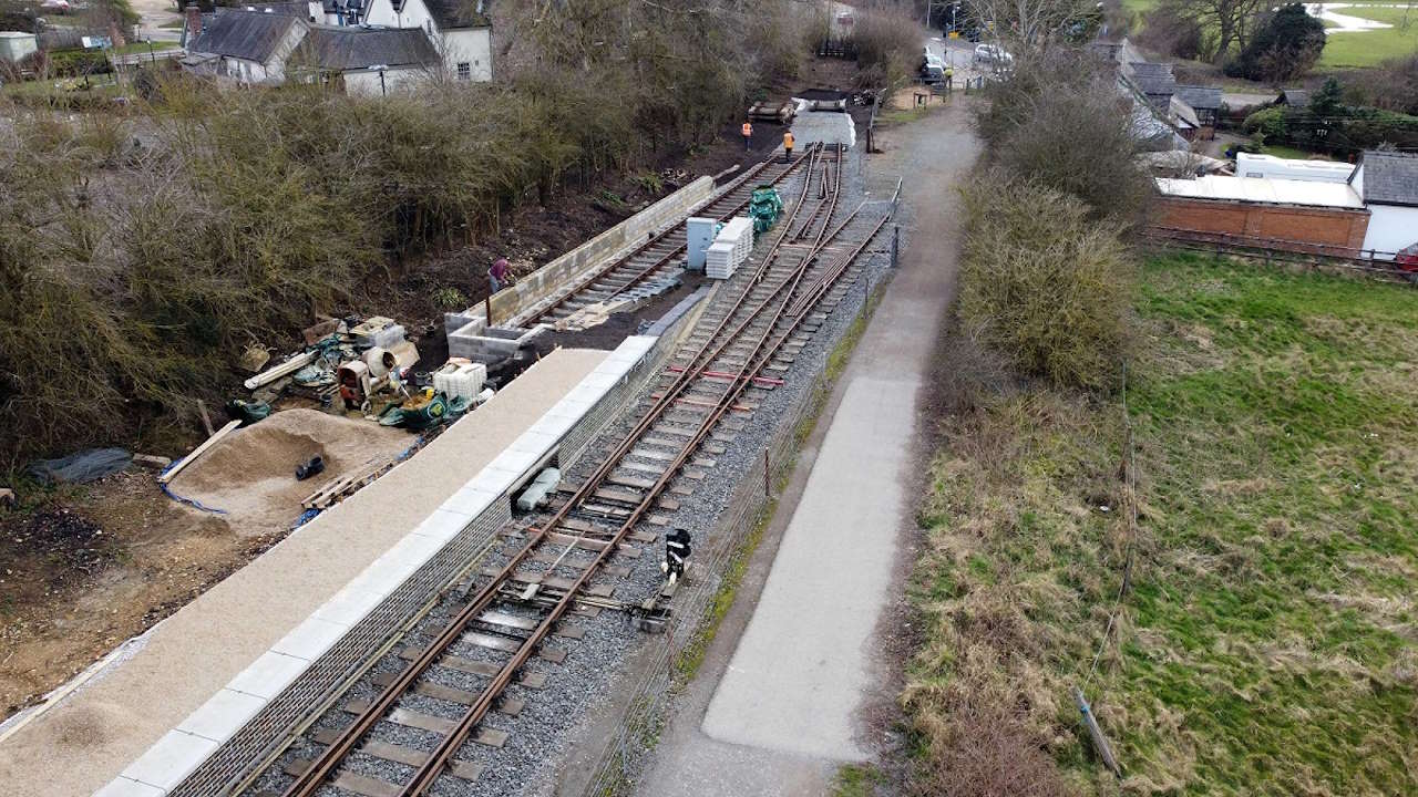 Northampton & Lamport Railway Boughton Extension