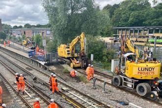 The line between Guildford and Petersfield reopens following a 5-day closure