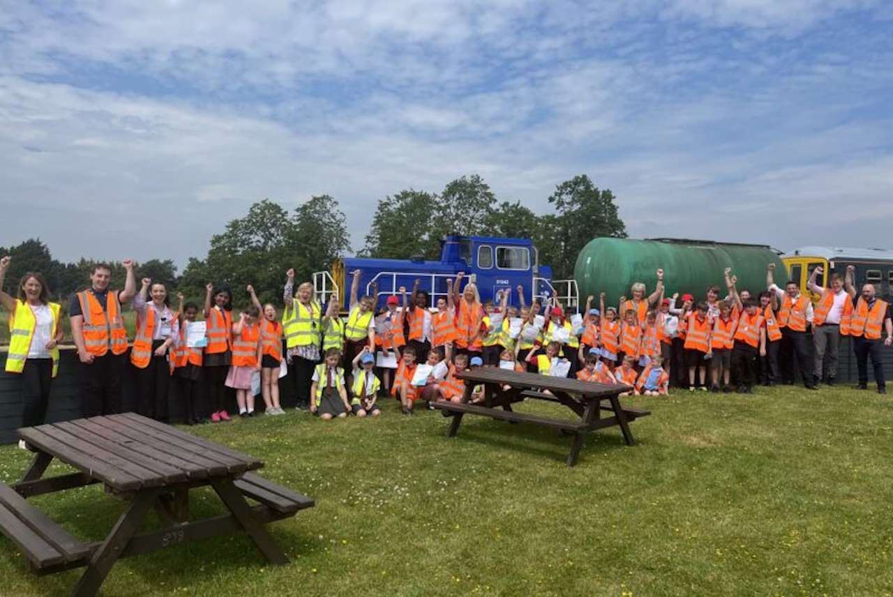 Key Stage 1 students at Long Marston