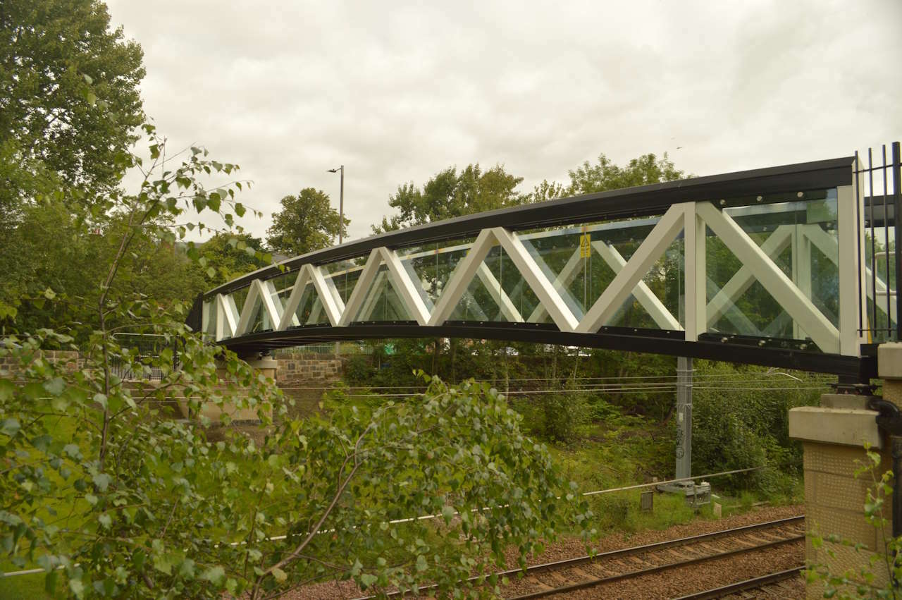 Strathbungo footbridge over railway