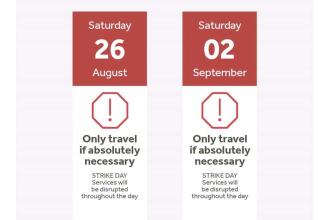 Strikes to affect East Midlands trains on 26 August/2 September