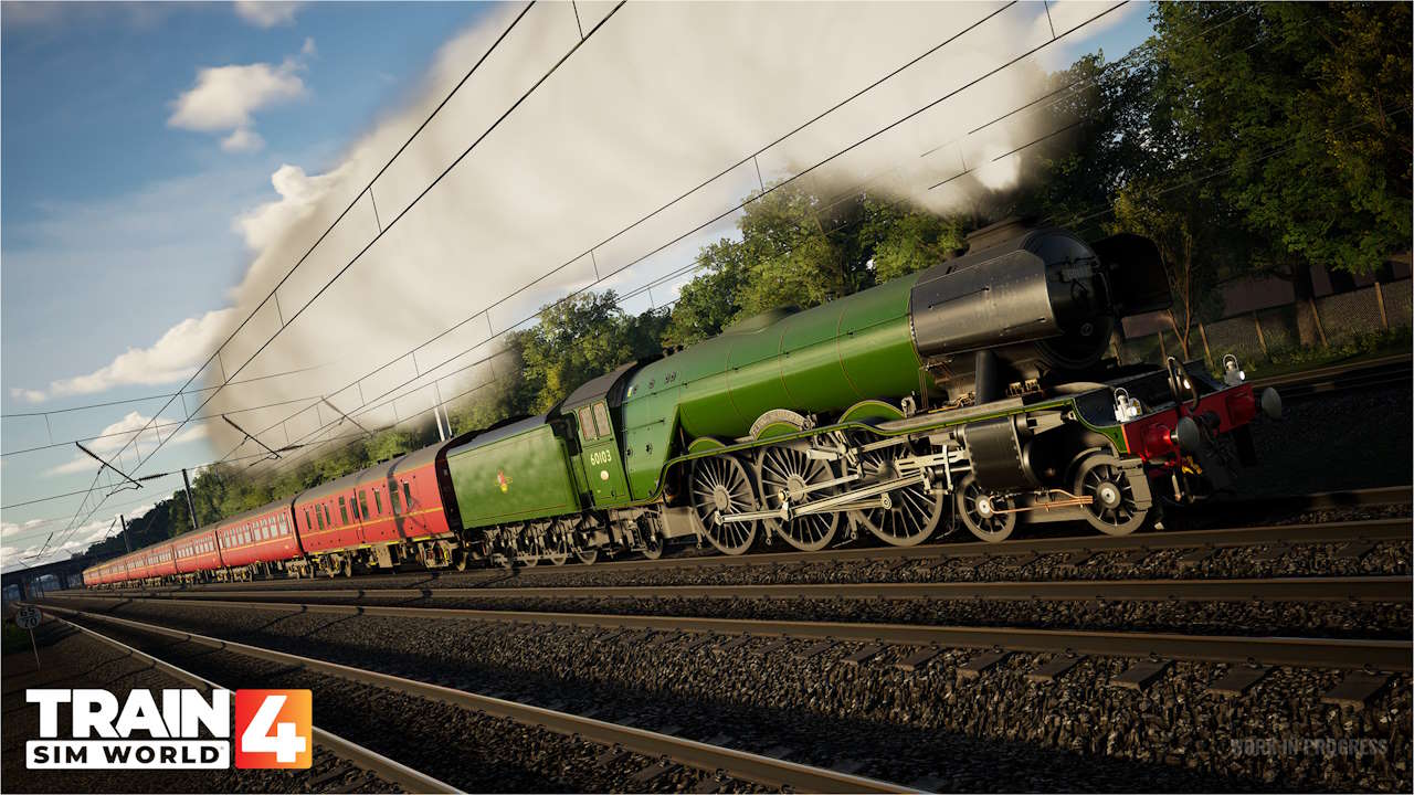 Flying Scotsman in Train Sim World 4