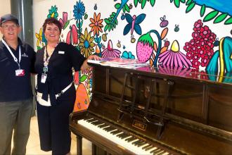 Great Western Railway places Wellbeing Piano at Worcestershire station