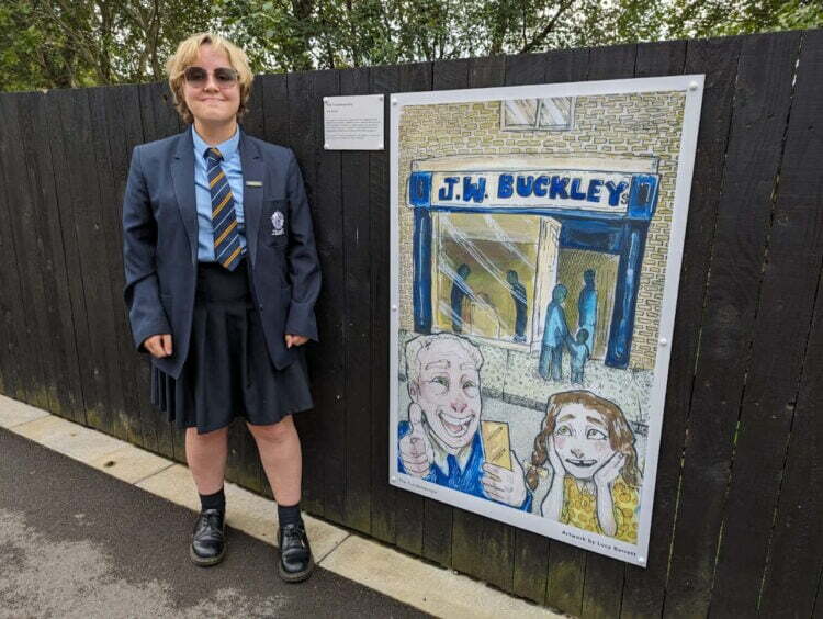 Saddleworth students' art