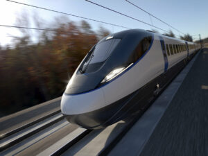 Hitachi HS2 train image // Credit: Hitachi Rail