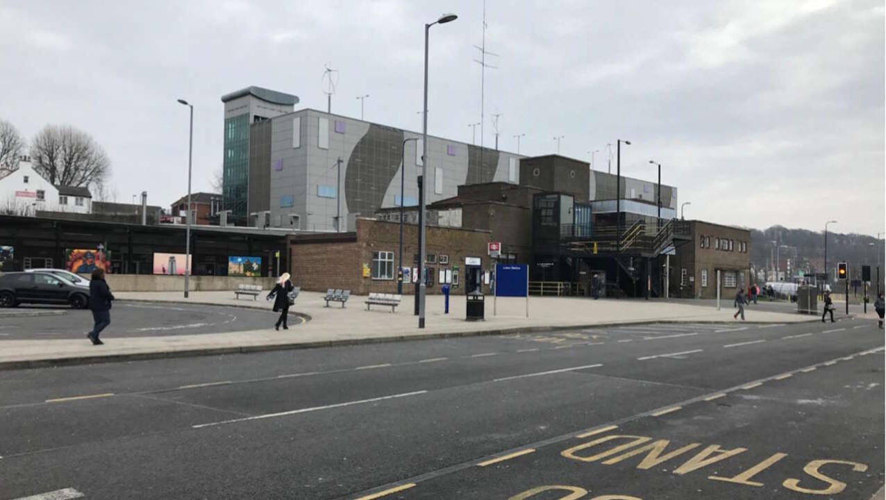 Luton Railway Station Frontage