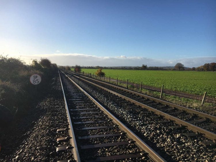 Marches Line near Dinmore Tunnel