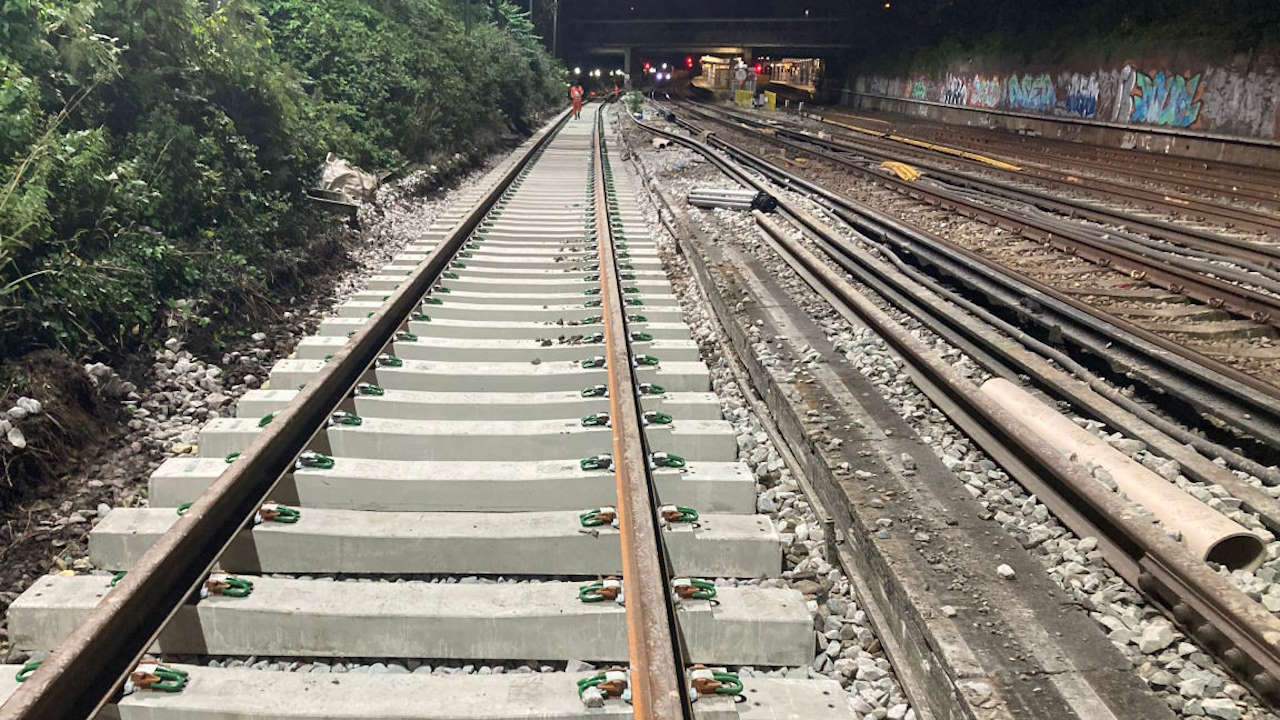 New Cross track