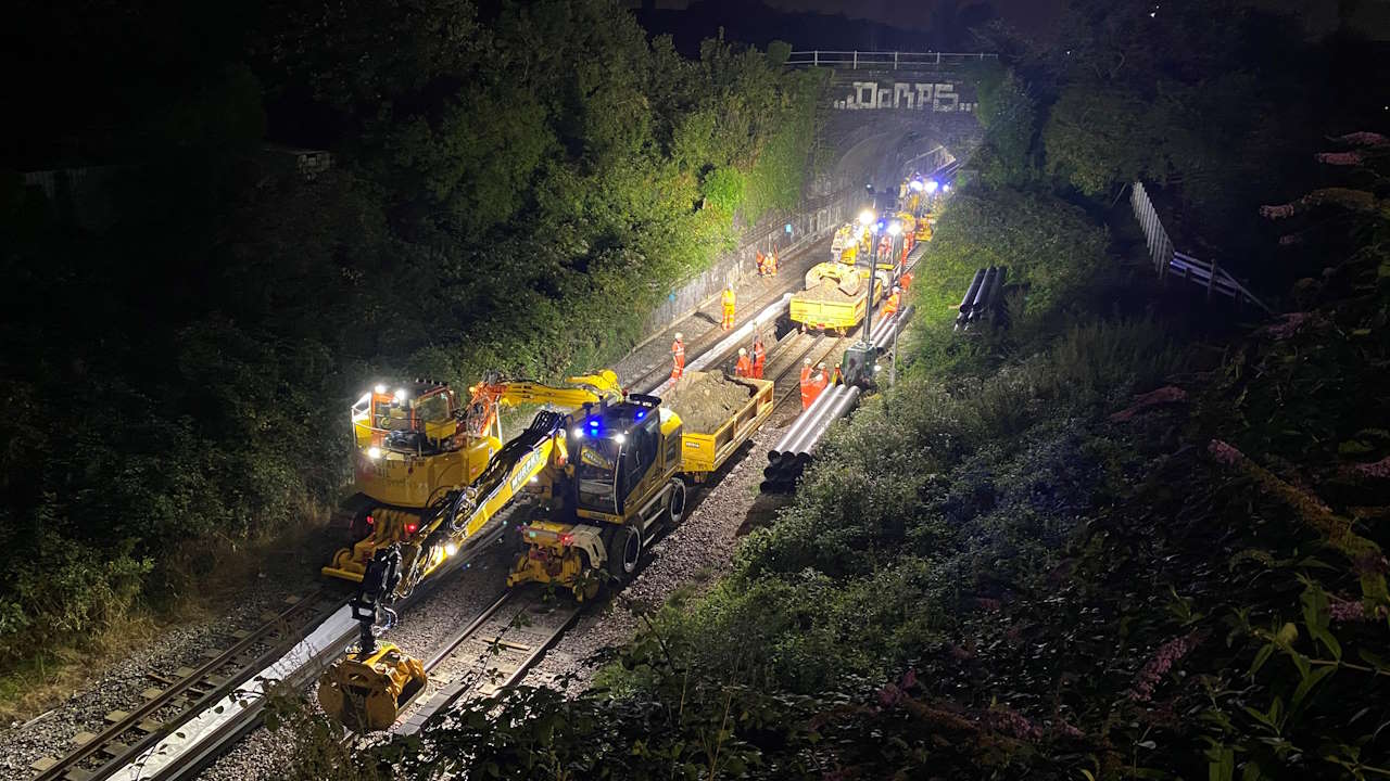 Railway improvements in Harlesden