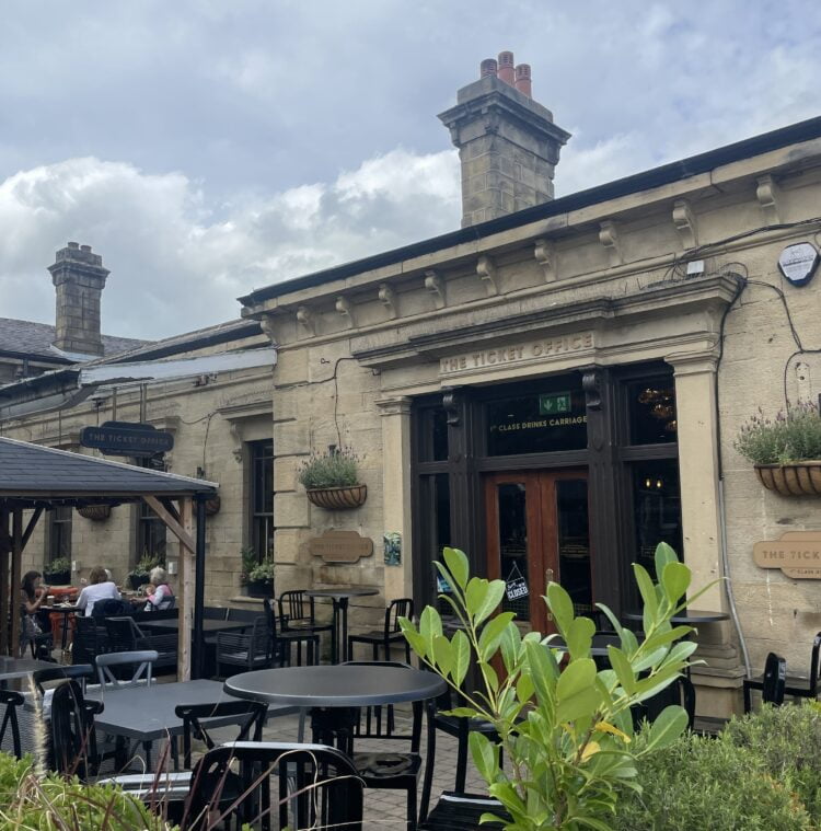 he ticket office pub at Ilkley