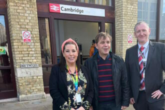 Mayor of Cambridgeshire and Peterborough gets update on rail networks progress on improvement work