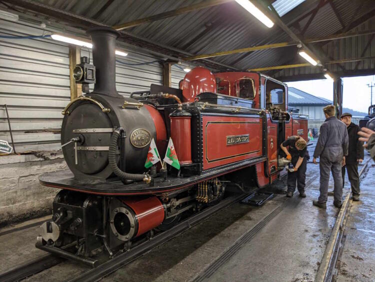 David Lloyd George at Boston Lodge