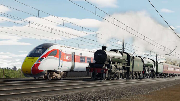 Jubilee, Flying Scotsman and LNER Azuma