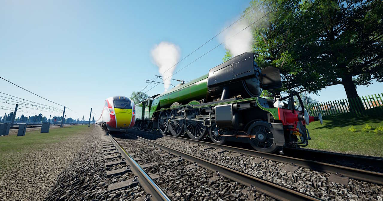 Flying Scotsman and LNER Azuma in Train Sim World 4