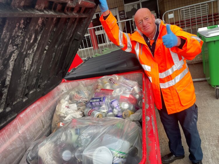 Dave Anderson at Bradford Interchange // Credit: Northern