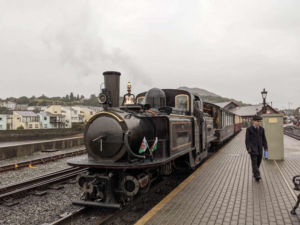 James Spooner at Porthmadog