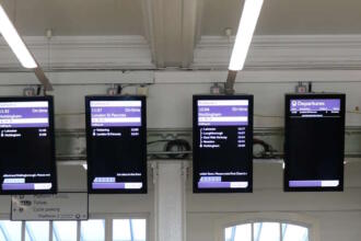 Kettering, Market Harborough and Wellingborough get new passenger info screens