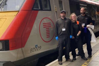 Transport for Wales celebrates its team of cleaners!