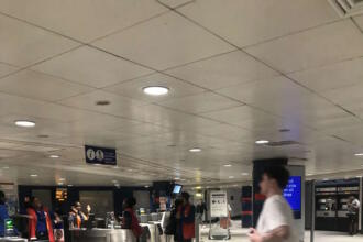 Central London underground station converted to LED lighting