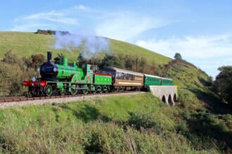 Church Bells celebrate Victorian steam locomotive’s return to service