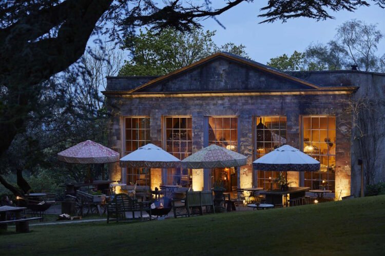 The Pig, Pig at Combe, Combe, Devon, gardens, hotel, bar, rooms, restaurant