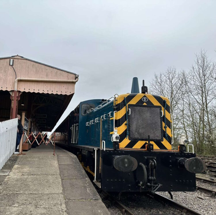 03022 in service on the Swindon and Cricklade Railway. // Credit: Swindon and Cricklade Railway