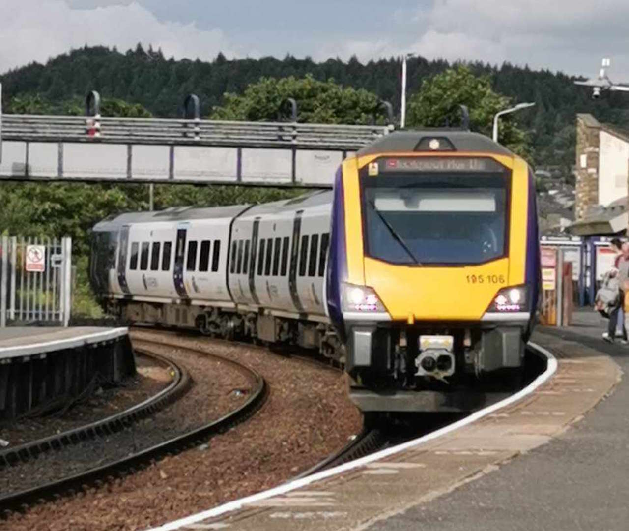 Northern Class 195 at Accrington