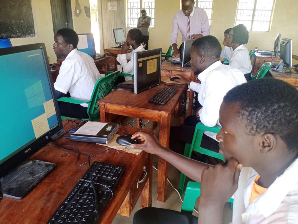 Computers for Chambala: 500 pupils are learning digital skills on IT equipment donated by Govia Thameslink Railway