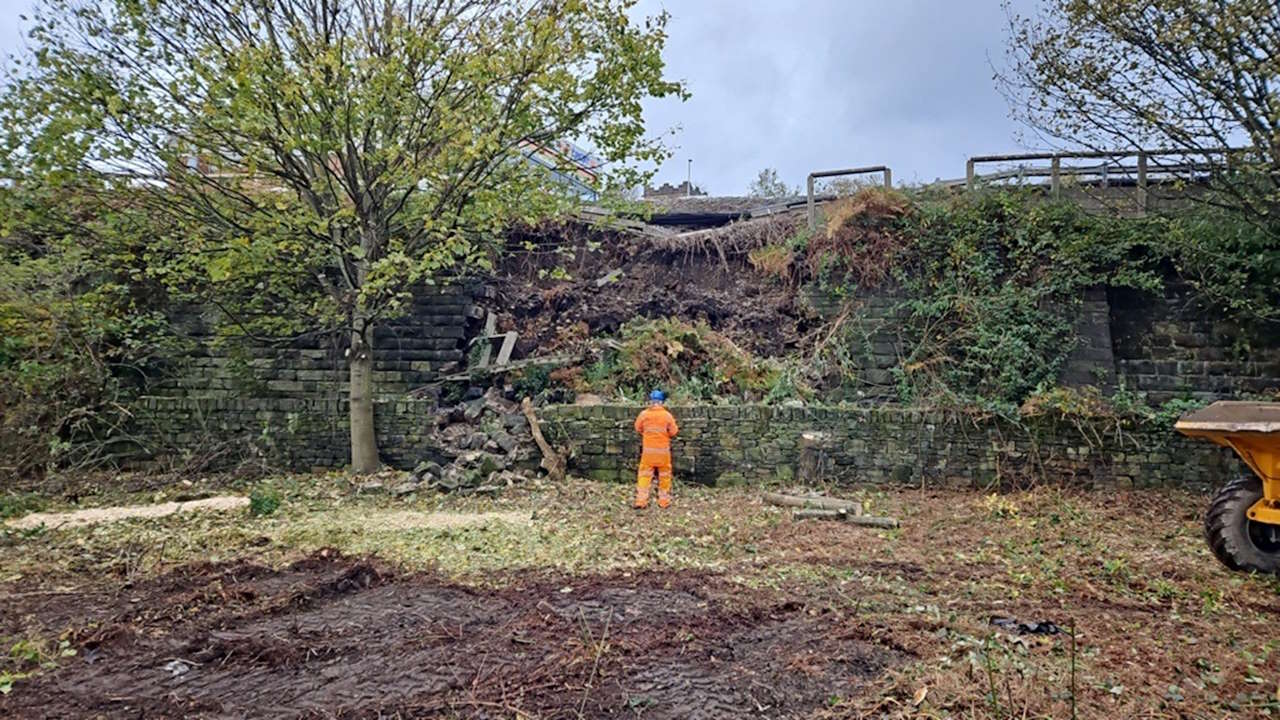 Dewsbury landslip