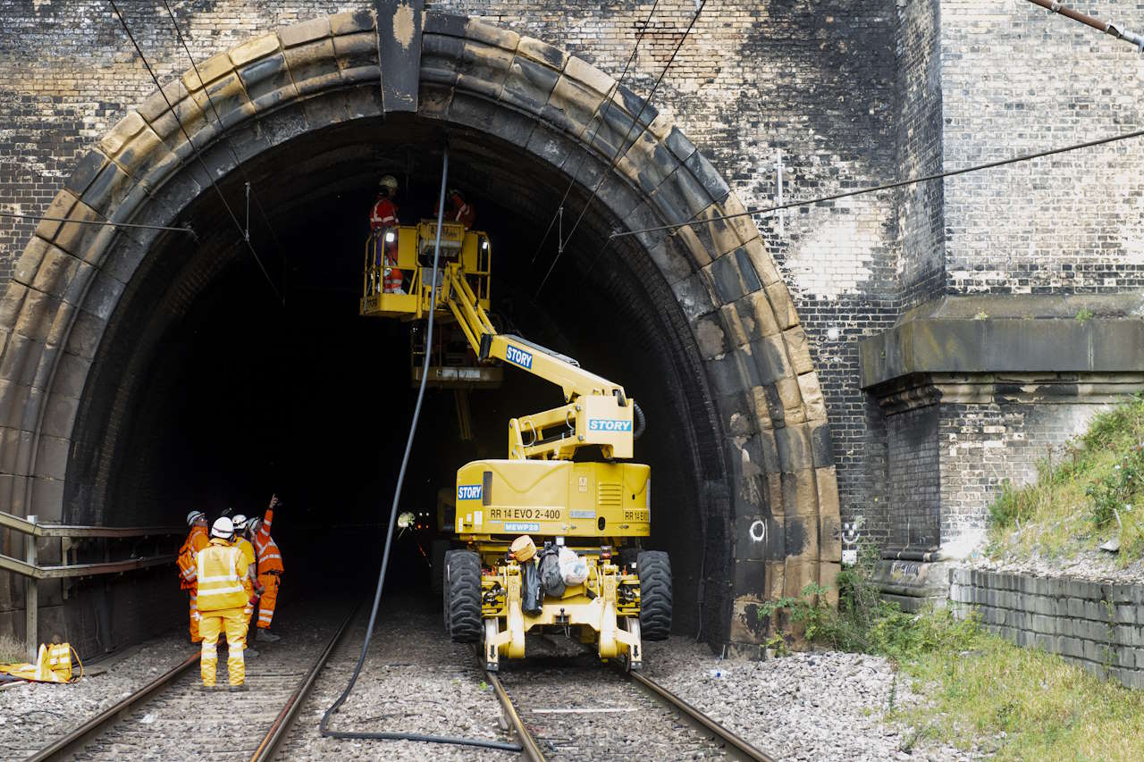 Engineers work between Welwyn and Hitchin to deliver ECDP