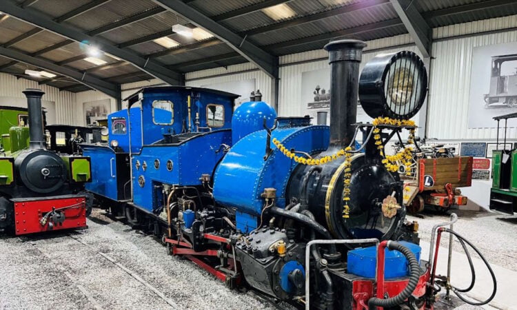 Former Sharp Stewart & Co 3518 of 1889 at Statfold Barn Railway