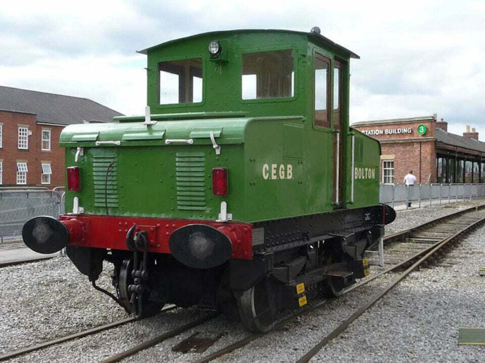 Battery Locomotive at Science and Industry Museum