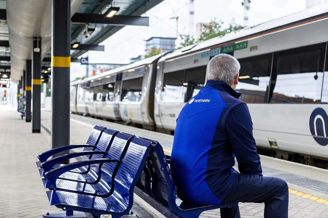 Northern train driver Mark Haigh