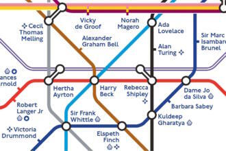 London’s iconic Tube map reimagined to recognise engineers worldwide